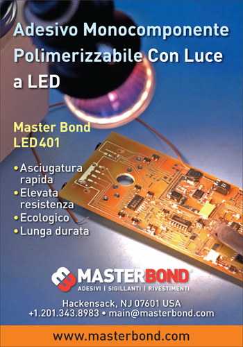 High Strength One Part LED Light Curable Adhesive Master Bond LED401